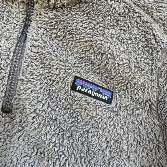 Patagonia Los Gatos Fleece 1/4 Zip Pullover Deep Pile Jacket Gray Men’s Size XS - Picture 3 of 8